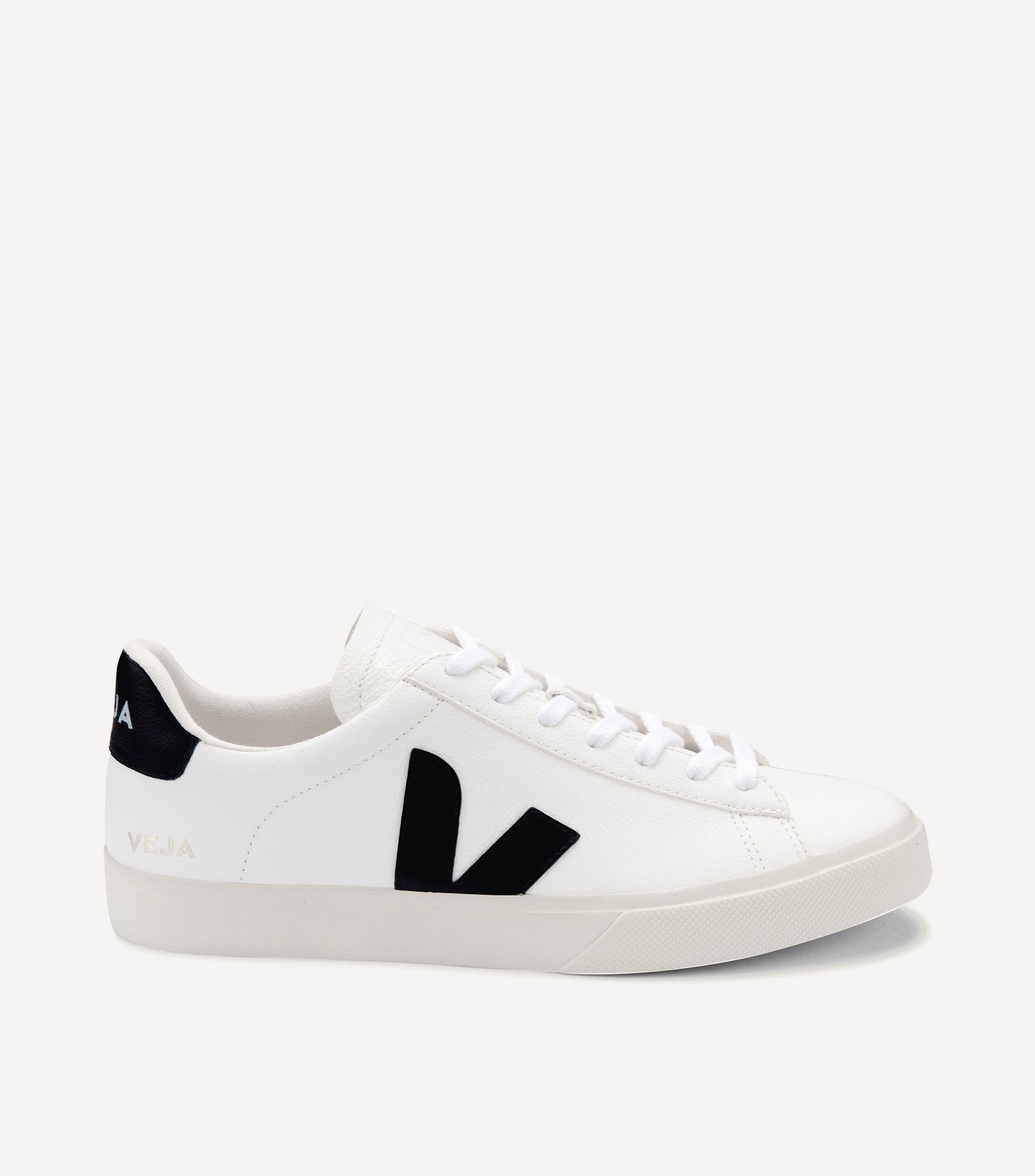 Veja Campo Leather White Black